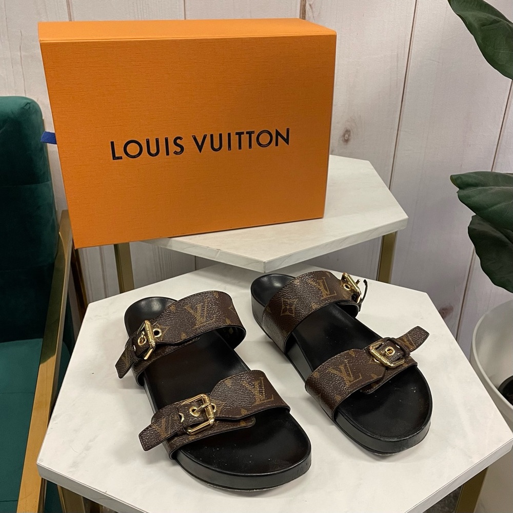 Louis Vuitton Bom Dia Flat Comfort Mule